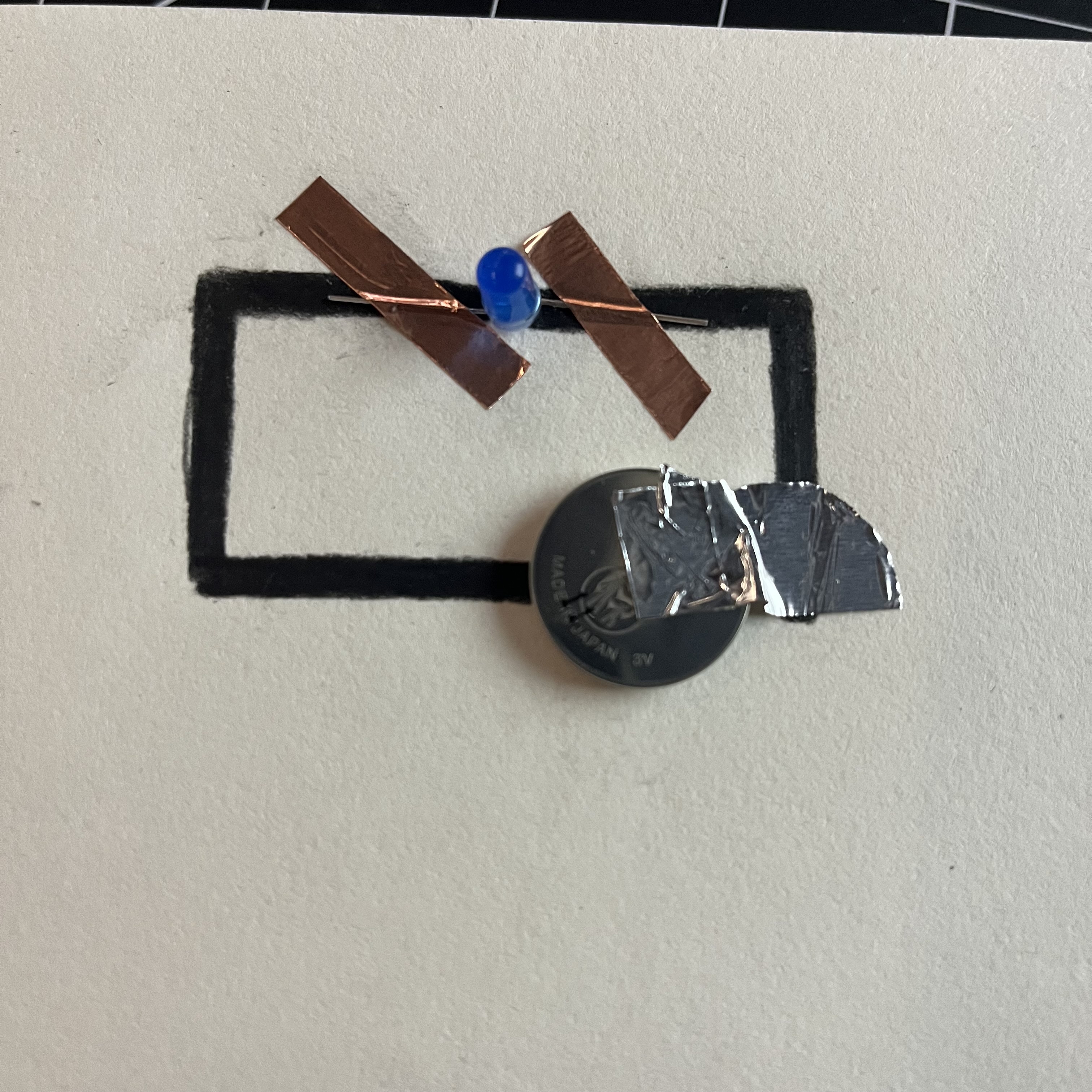 This is the graphite circuit closed. I'm glad I tried it but I wish it would have worked.